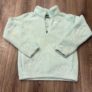Columbia Light Green Fleece Jacket